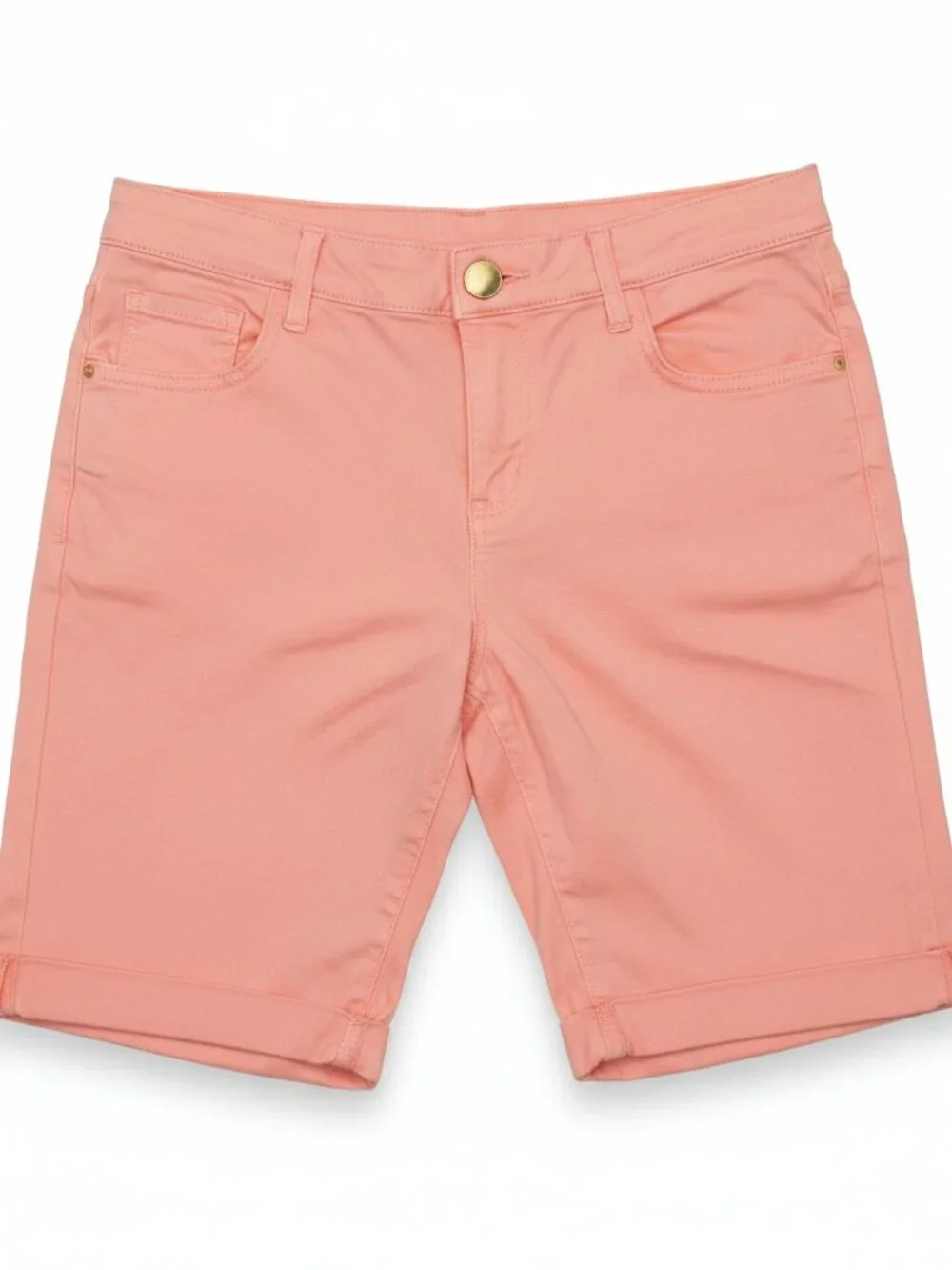 Teen Bermuda Shorts Set – Lavender & Coral, Size 16